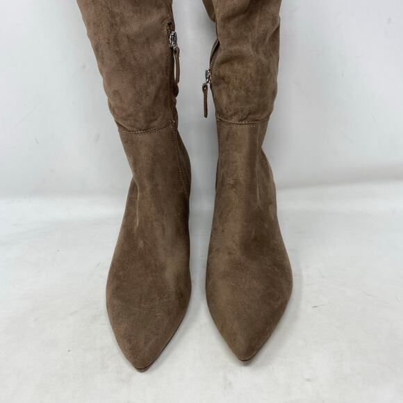 Steve Madden Over the Knee Stretch Suede Boots Womens Size 6.5 - Picture 3 of 8
